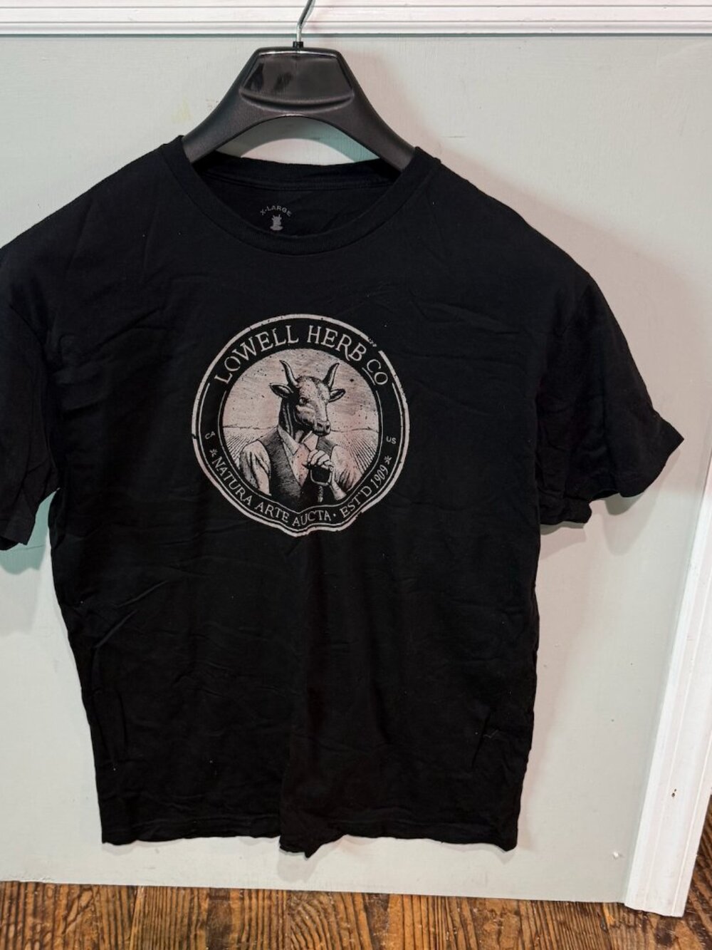 Lowell Farms  Authentic Merch Shirt Mens Size XL New Black NWOT Lowell Herb Co